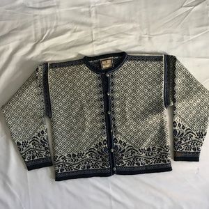 Dale of Norway wool cardigan sweater